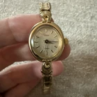 Vintage Dainty Woman's Gold Watch