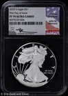 2020-S $1 Proof American Silver Eagle NGC PR 70 UC | FDOI Mercanti Signed