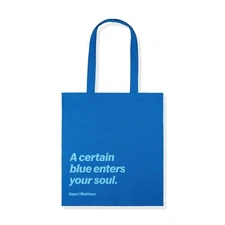 MoMA Artist Quote Totes 2024Y Season_Blue