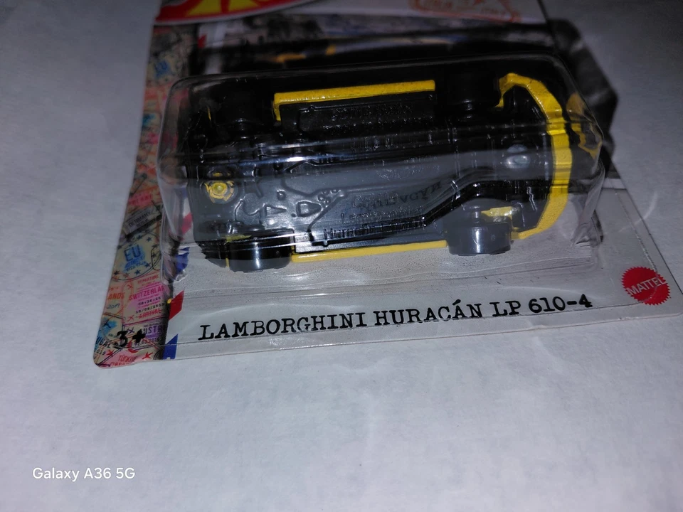Lamborghini Huracan LP 610-4 2021 Hot Wheels | Error de embalaje (¡nuevo!) Foto 3 de 4