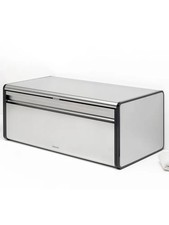 Brabantia Matt Steel Fall Front Bread Bin