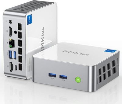 GMKtec Mini PC Intel i5 12450H 16GB DDR4 1TB SSD Triple Display