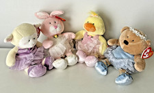 Ty Beanie Babies Arabesque, Pique, Allegro Ballerina 8" Plush Set of 4 Toys