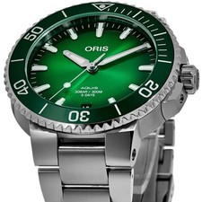 New Oris Aquis Date Calibre 400 Men's Watch 01 400 7769 4157-07 8 22 09PEB 2