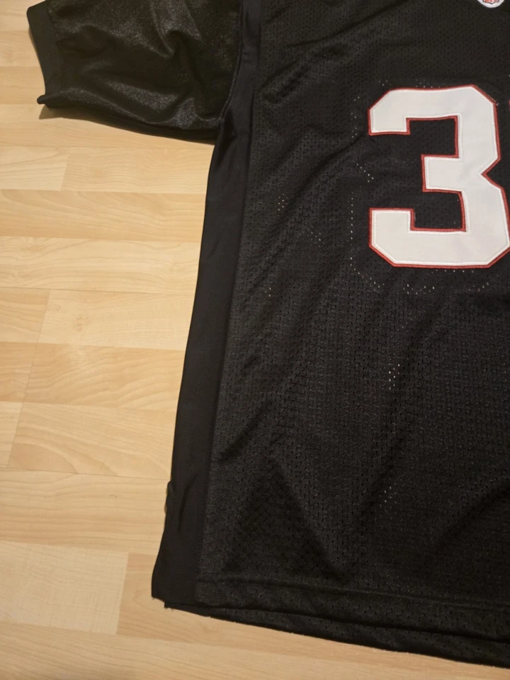 Camiseta para hombre de los Atlanta Falcons Michael Turner #33 Reebok On Field NFL talla 52 Foto 4 de 4