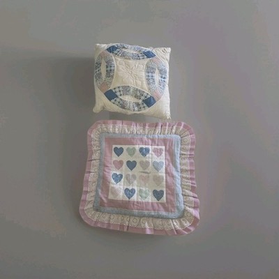 Vintage Handmade Pillow & Pillowcase