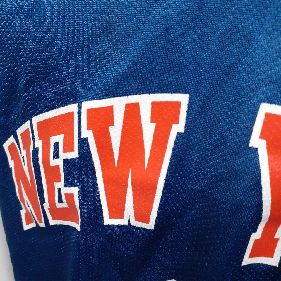 Camiseta vintage del campeón Latrell Sprewell 8 NEW YORK KNICKS para hombre del equipo de la NBA 48 azul Foto 4 de 4