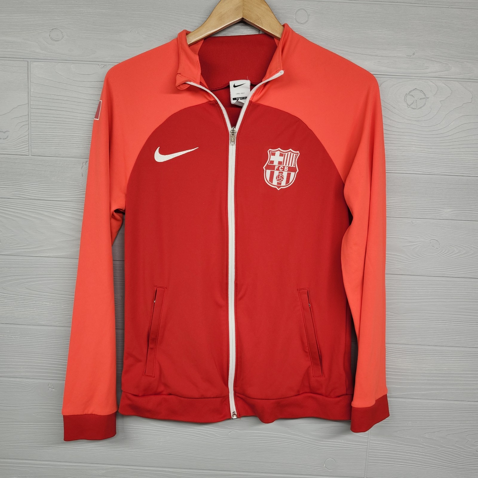 Nike Switzerland Swiss FCB Football Soccer Full Zip Jacket Size Small
