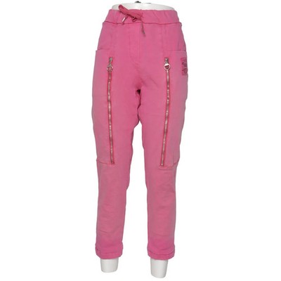 Made in italy, Hose, Größe: L, Pink, Elasthan/Polyester/Viskose, Damen #pVu