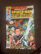 Marvel Team-Up #74 Spider-Man SNL Not-Ready-For-Prime-Time Players 1978