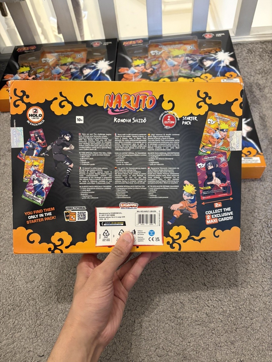 Naruto Mythos TCG Trading Cards - 1st Edition Starter Pack | eBay