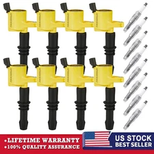8pcs Performance DG511 Ignition Coil & Spark Plug SP546 For F150 Ford Lincoln US