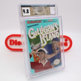 NES Nintendo THE ADVENTURES OF GILLIGAN'S ISLAND - CGC GRADED 9.8 A+ NEW Sealed!