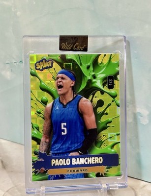 Paola Banchero Splat 1/3 Holo Squares by Wild Card 2026