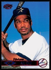1999 Pacific #184 Red Moises Alou  Portrait Houston Astros