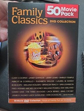 Family Classics 50 Movies On 12 DVD Exc Cond