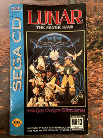 Lunar: The Silver Star for Sega CD, complete, see pics