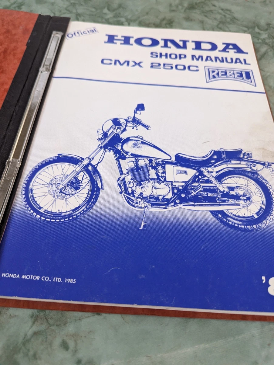 Rebel 250 CMX250C Motorcycle Repair Manuals & Literature for sale