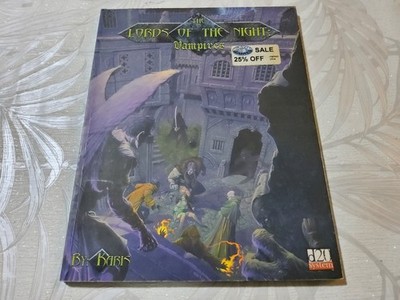  NEW 2003 1st Edition Lords of The Night Vampires Karis D20 Dungeons Dragons 