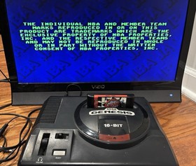 Sega Genesis Model 1 High Definition Graphics Console with 2 Games Tested Works!