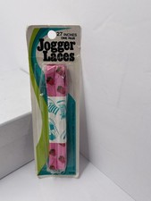 Vintage Pink STRAWBERRIES VINTAGE 1980's SHOE LACES 27  DEADSTOCK