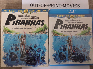 Blu ray Creature Feature #2 Piranhas Joe Dante Sammlung Rarität Out of Print