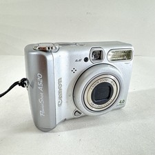 Canon PowerShot A520 4.0MP Digital Camera - Silver (4x Optical Zoom)