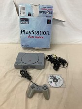 Sony PlayStation PS1 w/ x1 Controller, x1 Game, and Original Box - Tested