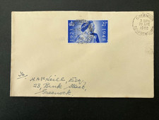 United Kingdom 1948 - Royal Silver Wedding Letter fdc stamp Greenock