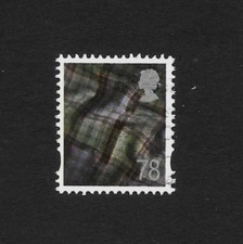 GB SCOTLAND REGIONAL 78p TARTAN USED (SG S121)