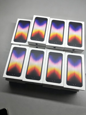 New sealed Apple iPhone SE 3rd 2022 5G 64/128/256GB Fully Unlocked Free Shipping