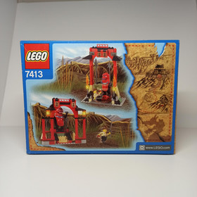 LEGO 7413 - ORIENT EXPEDITION - Passage of Jun-Chi (NISB) - Brand New & Sealed!