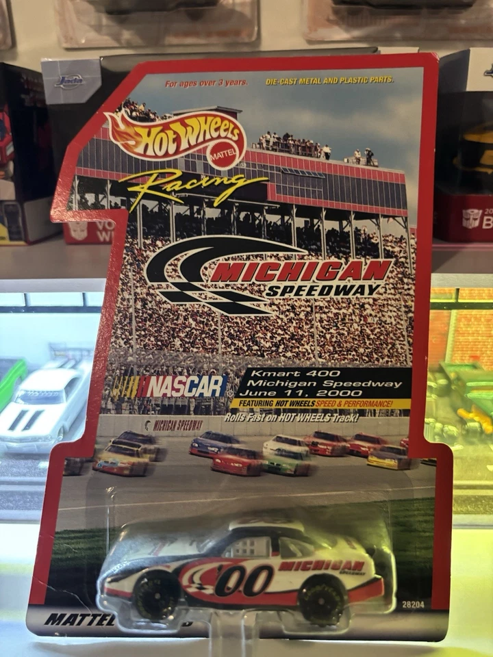Lote de 3 Hot Wheels Racing Michigan Speedway Nascar 400 Diecast 2000 2001 Foto 3 de 4