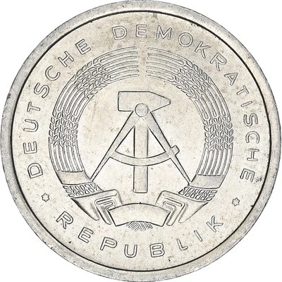 [#383711] Münze, GERMAN-DEMOCRATIC REPUBLIC, 5 Pfennig, 1979, Berlin, VZ+, Alumi - Bild 1 von 2