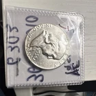 1956 Franklin Half Dollar Silver Coin Uncertified 50C 0.9 Fineness
