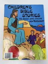 Children's Bible Stories New Testament Coloring Book 1989