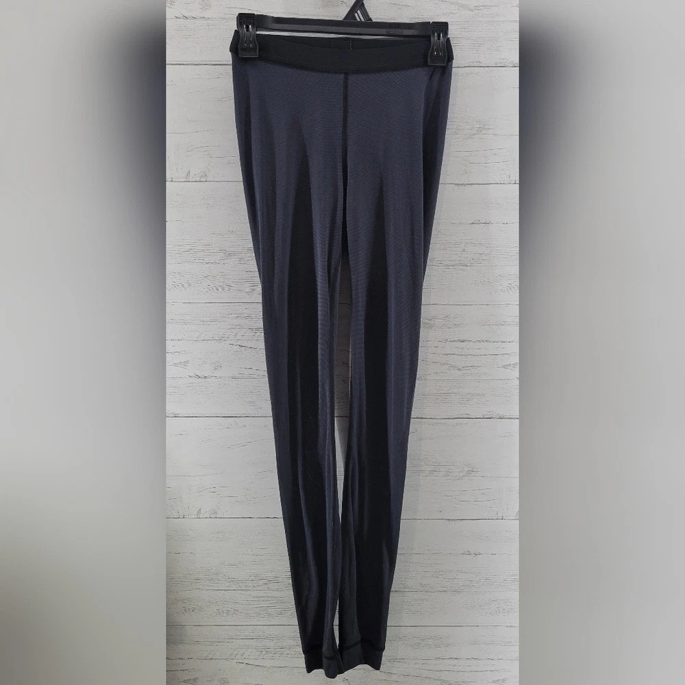 Patagonia Capilene Size XS Womens Charcoal Fitness Athletic Base Layer Pants