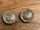 smart looking original GVI WW2 era lot 2 for loyal service badges