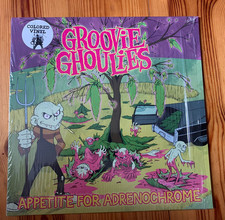 Image of Groovie Ghoulies ‎– Appetite For Adrenochrome LP Pink vinyl Ramones sehr rar neu