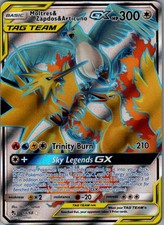 Moltres & Zapdos & Articuno GX (Full Art) Ultra Rare Hidden Fates 66/68 NM on eBay