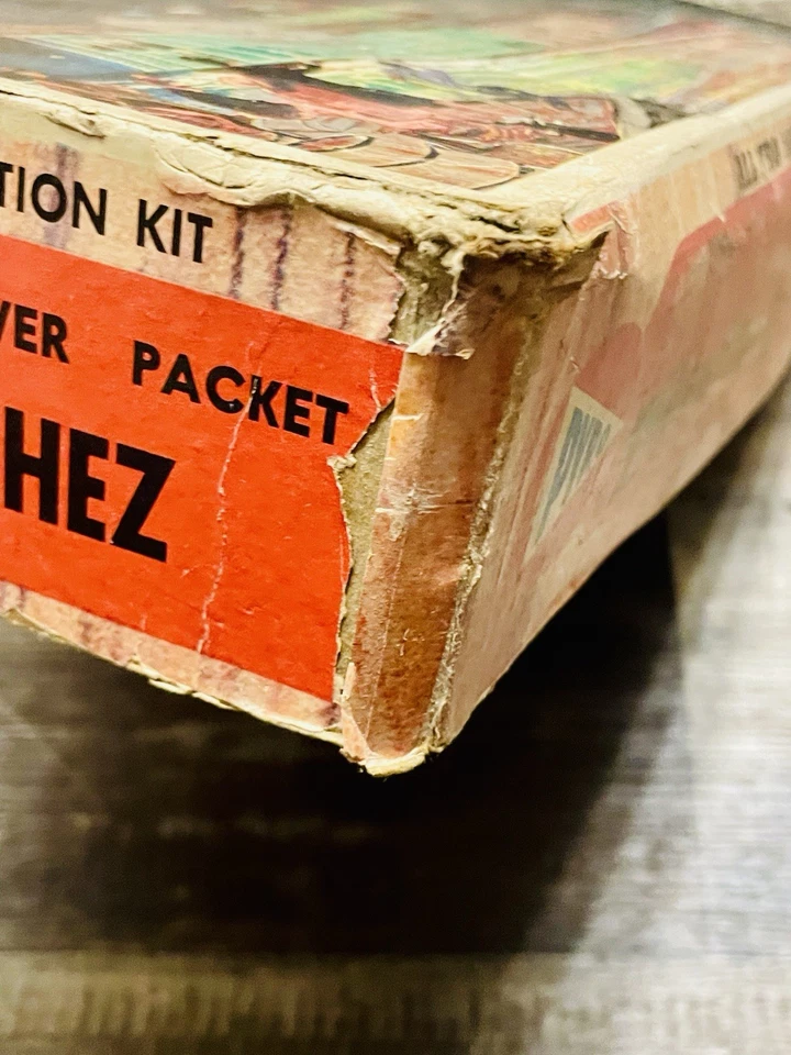 Kit Modelo Vintage Pyro Natchez Mississippi River Packet Steamboat Plástico Foto 4 de 4