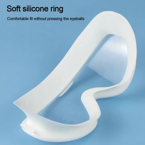 Gafas de Natación Gafas de Silicona Marco Grande con Tapones para los Oídos Profesional Antiniebla - Imagen 7 de 14
