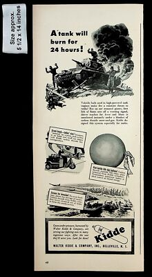 #ad #ad 1944 Walter amp; Kidde Co. Military Equipment Gas Pressure Vintage Print Ad 39104 $4.98