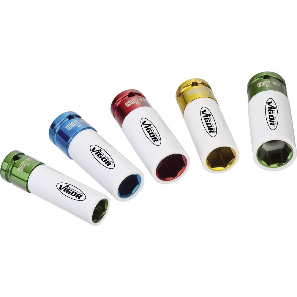 Набор для нарезания резьбы Vigor Kraft 1/2 (12,5 мм) 5teilig V2257