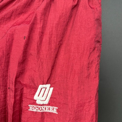 Pantaloni a vento vintage OU Sooners taglia large discrete condizioni - Foto 6 di 12