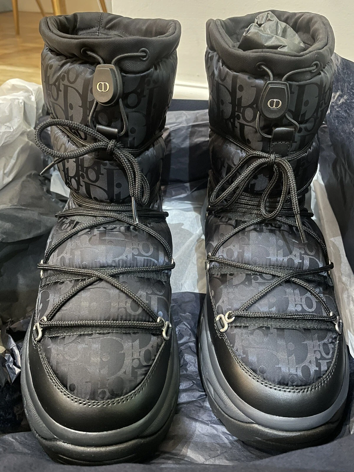 Bottes de neige obliques DIOR