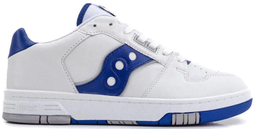 Size 12 - Saucony Spot-Bilt Sonic Low White Royal