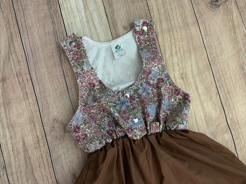 Uniforme de vestir vintage Brownie Girl Scouts talla 7 jersey años 90 EE. UU. - Imagen 2 de 5