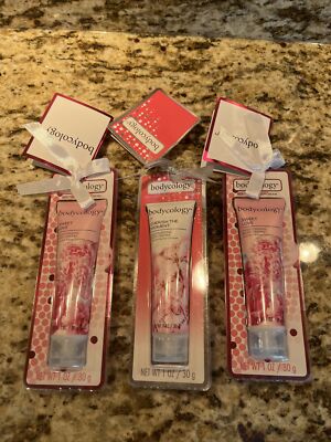 Lot 3 NEW bodycology moisturizing body cream 1 oz each Sweet Love/Cherish Moment