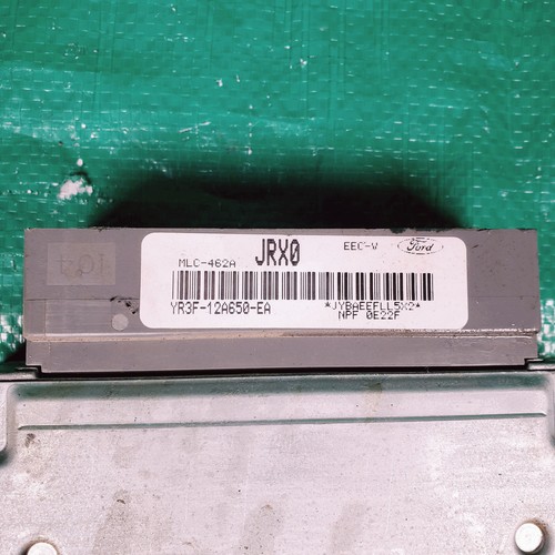 00 Ford Mustang GT 4.6 MT ECU YR3F-12A650-EA JRX0 ECM PCM Engine Control Module - Picture 2 of 5